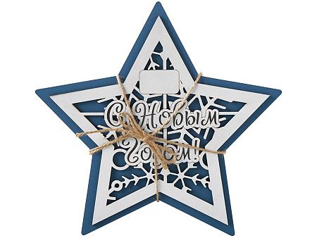 Шкатулка из фанеры в виде звезды «Asteris»