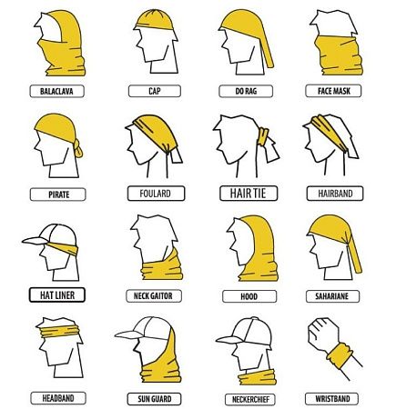 Шарф-бандана HAPPY TUBE