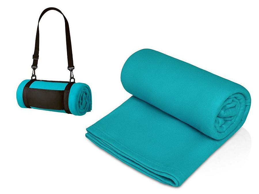 Плед «Нежность» с ремешком на плечо