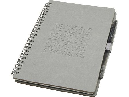 Блокнот А5 «Slate» с шариковой ручкой