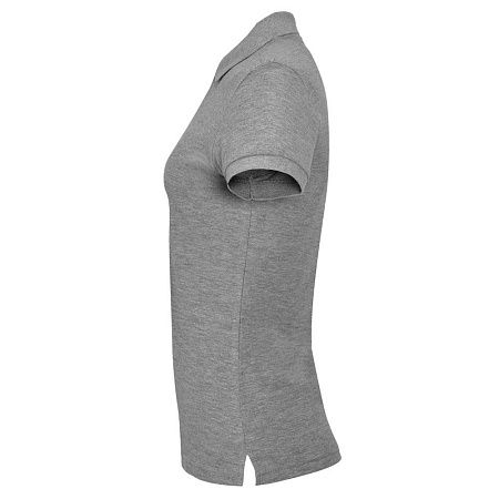 Рубашка поло женская Passion 170, серый меланж, размер XXL