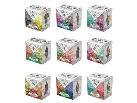 Подарочный набор c чаем «Сокровища Севера» в деревянной шкатулке без лого