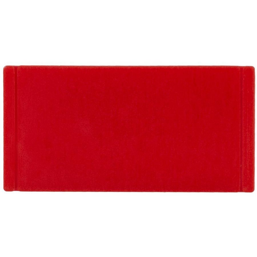 Лейбл из ПВХ Dzeta, XS, красный