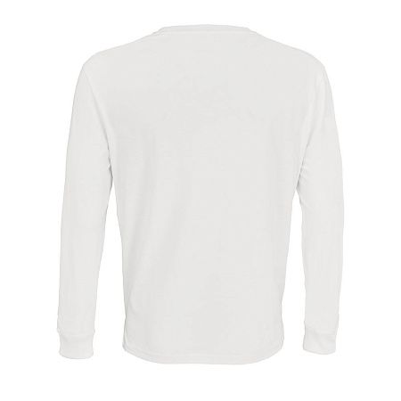 Футболка унисекс с длинным рукавом Pioneer LSL, белая, размер S
