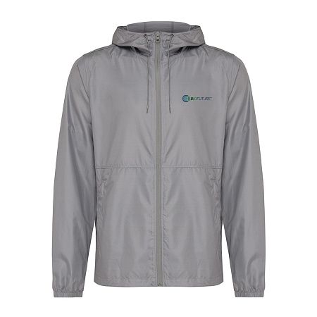 Ветровка Iqoniq Logan из переработанного полиэстера AWARE™, унисекс, 70 г/м²