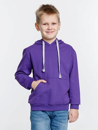Толстовка с капюшоном детская Kirenga Kids, фиолетовая, размер 14 лет (154-164 см)