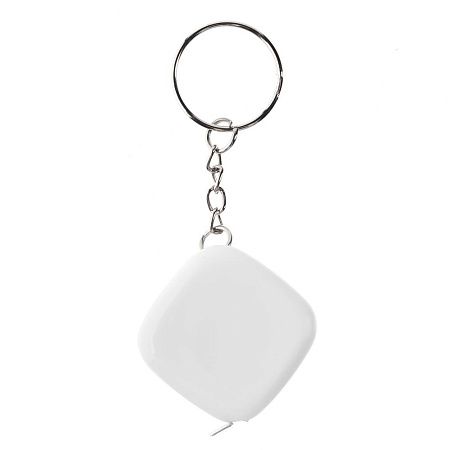 Брелок с рулеткой Metric, белый