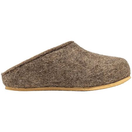 Домашние валенки Step, серо-коричневые (натуральные), размер 39