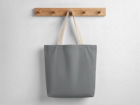 Сумка «Donny» из  хлопка 250г/м2 с донной складкой и парусиновыми ручками