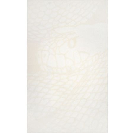 Плед Serpentica, молочный с люрексом