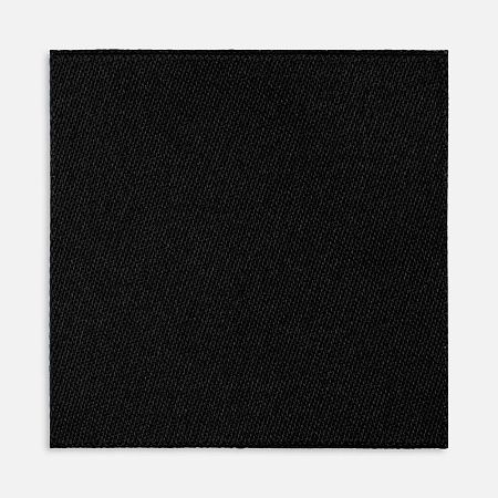 Лейбл тканевый Epsilon, L, черный