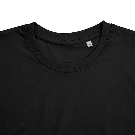 Футболка унисекс T-Bolka 160, черная, размер 3XL