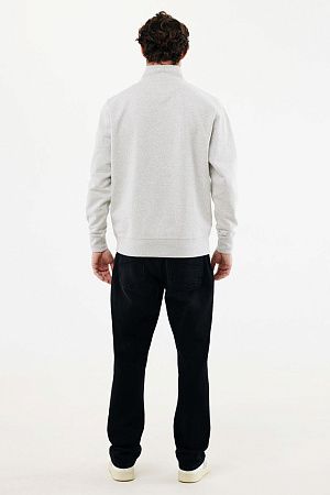 Свитшот на молнии Iqoniq Elgon из переработанного хлопка, 300 г/м²