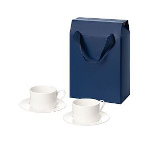 Подарочный набор Мокко (Mokko) в коробке-пакете (две чайных пары)