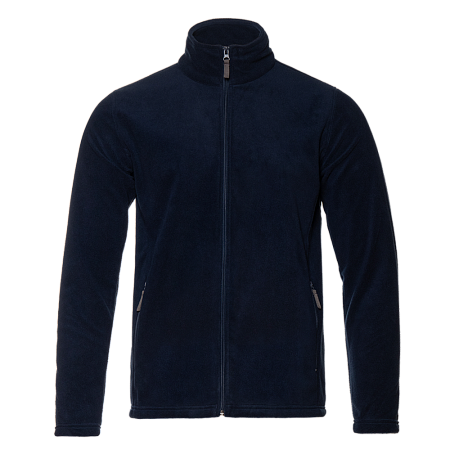 Толстовка унисекс STAN на молнии микрофлис 200, 21, Тёмно-синий,  (46)  (52/XL)