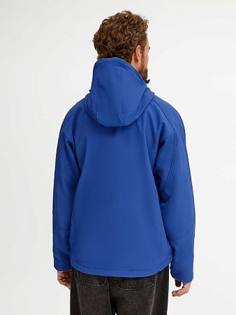 Куртка мужская с капюшоном Replay Men 340, ярко-синяя, размер XXL