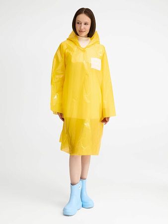 Дождевик-плащ CloudTime с печатью в один цвет на заказ