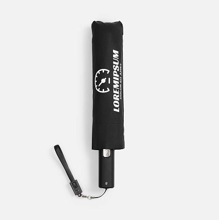 Зонт складной City Guardian, электрический, черный