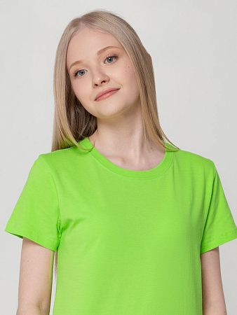 Футболка женская T-bolka Lady, зеленое яблоко, размер S