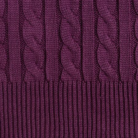 Шарф Heat Trick, баклажановый