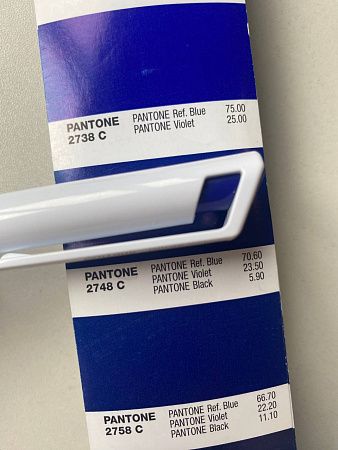 Ручка шариковая Gracia, пластиковая, белая/синяя