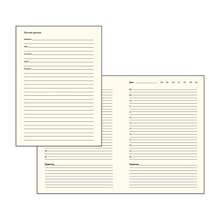 Ежедневник недатированный "Милан_Объекты", А5