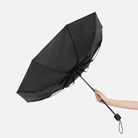 Зонт складной Basic, ver.2, черный