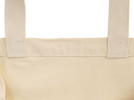 Сумка «Donny» из  хлопка 250г/м2 с донной складкой и парусиновыми ручками