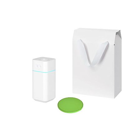 Подарочный набор Cloud NEO, Auris, салатовый (увлажнитель воздуха, зарядное устройство)