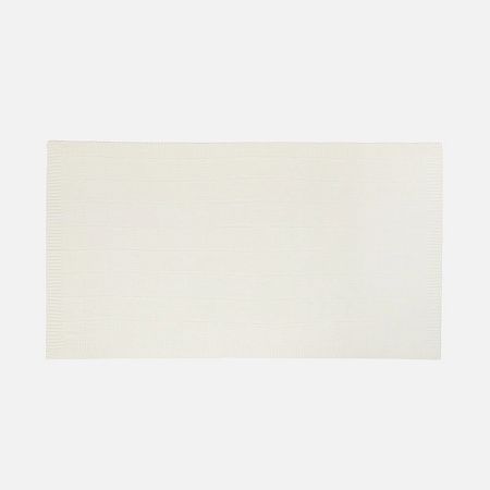 Плед Quadrisma, белый (молочный)