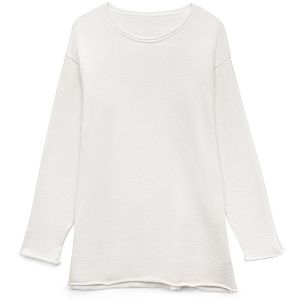 Лонгслив унисекс Siluetti Fuori, молочно-белый, размер L/XL