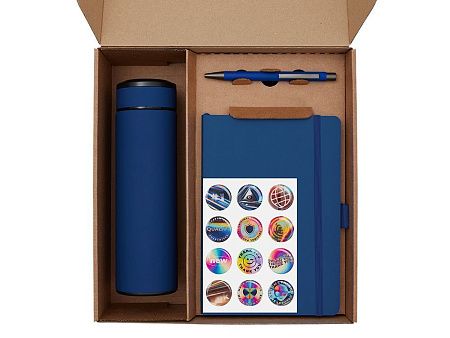 Набор «Warmpage» с термосом, блокнотом, ручкой и чаем