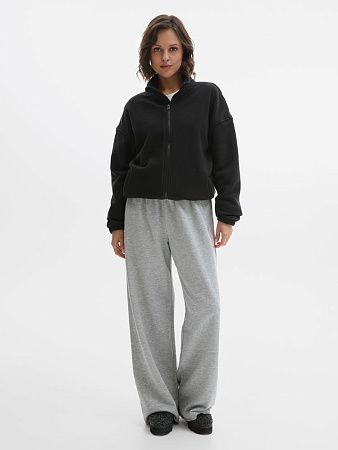 Куртка флисовая унисекс Nebo, черная, размер S