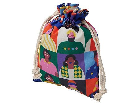 Мешочек подарочный большой с возможностью полноцветной печати