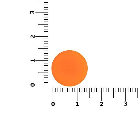 Двойной фиксатор для шнура Brogy, оранжевый неон