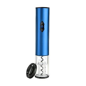 Винный электрический металлический штопор Божоле, синий