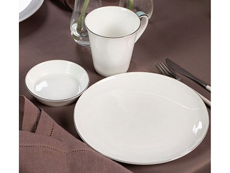 Тарелка «PLATE UNI SLV»