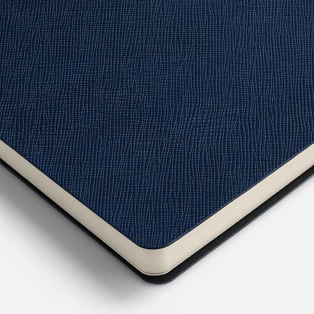 Ежедневник Lungo, недатированный, темно-синий