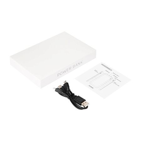 Внешний аккумулятор с подсветкой Люче (Luce) Lemoni 10000 mAh, желтый