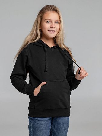 Худи детское Kirenga Kids 2.0, черное, размер 6 лет (106-116 см)