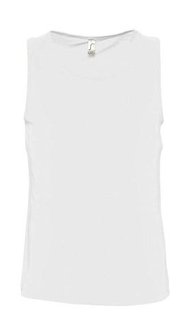 Майка мужская Justin 150, белая, размер 5XL