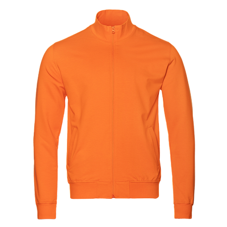 Толстовка унисекс STAN на молнии футер без начёса 245, 65, Оранжевый,  (28/1)  (50/L)