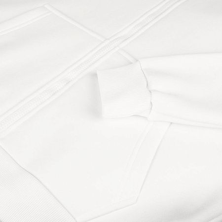 Толстовка унисекс оверсайз Zippy, белая, размер XS/S