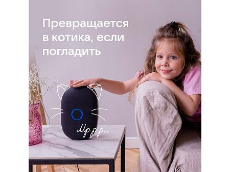 Умная колонка VK «Капсула» с голосовым помощником Марусей, 30 Вт