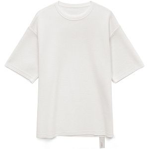 Джемпер с коротким рукавом Siluetti Volumica, молочно-белый, размер XL/2XL