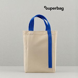 Шоппер Superbag Pack (M) (неокрашенный с синим)
