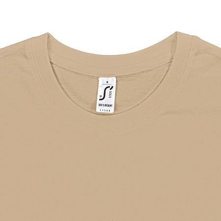 Футболка унисекс Regent 150, песочная, размер XXL