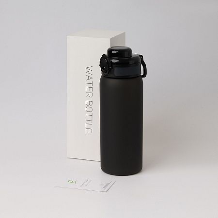 Бутылка для воды Roys, черная