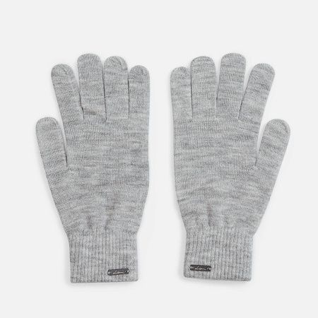 Перчатки Urban Flow, светло-серый меланж, размер S/M