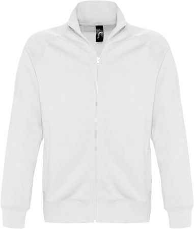 Толстовка мужская на молнии Sundae 280 белая, размер S
